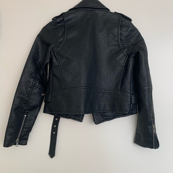 Cool black moto jacket size small - Picture 4 of 9